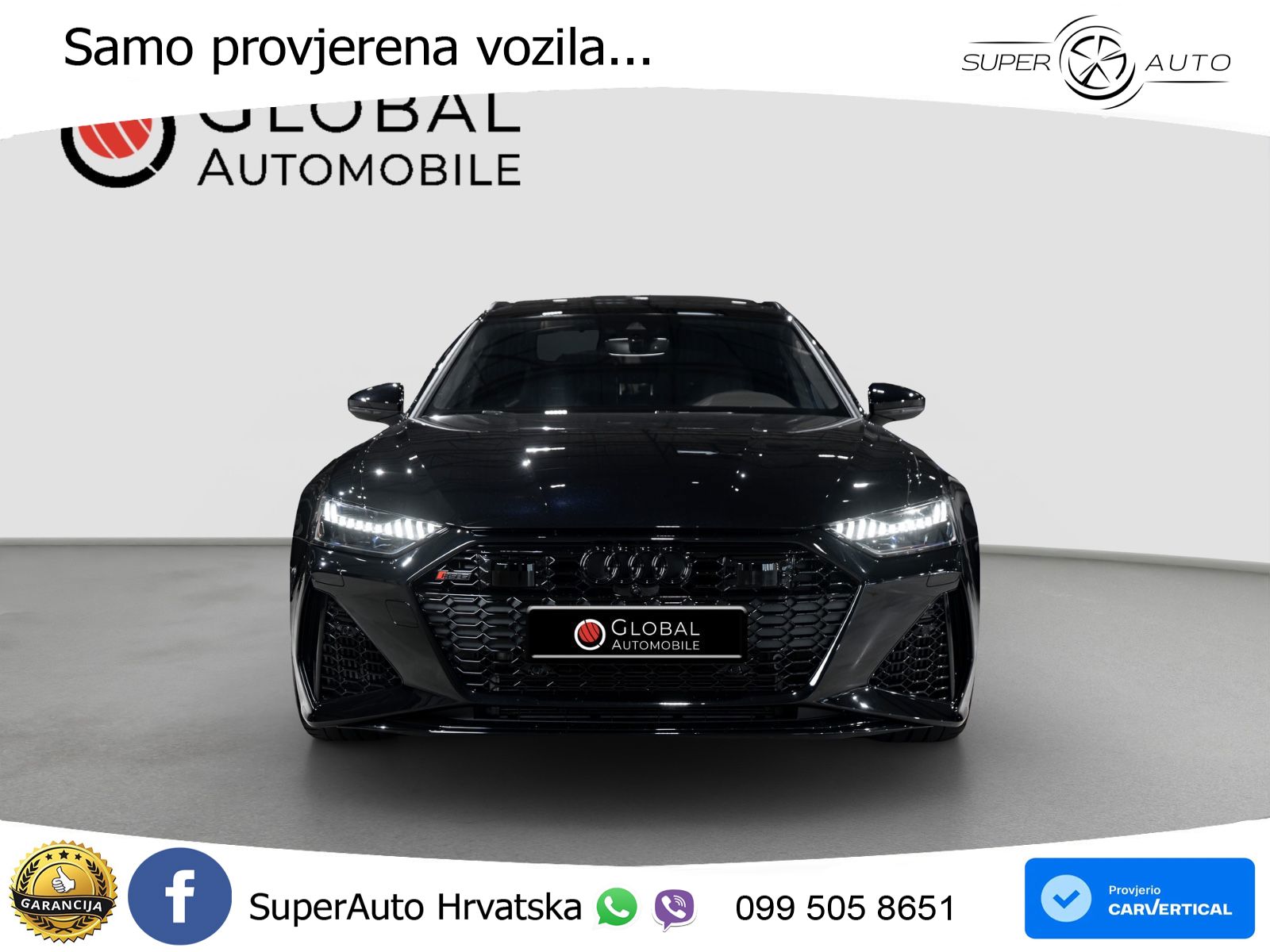 Audi RS6 Avant 4.0 TFSI V8 performance (630 KS)  quattro tiptronic ACC+GR SJED+360+PANO