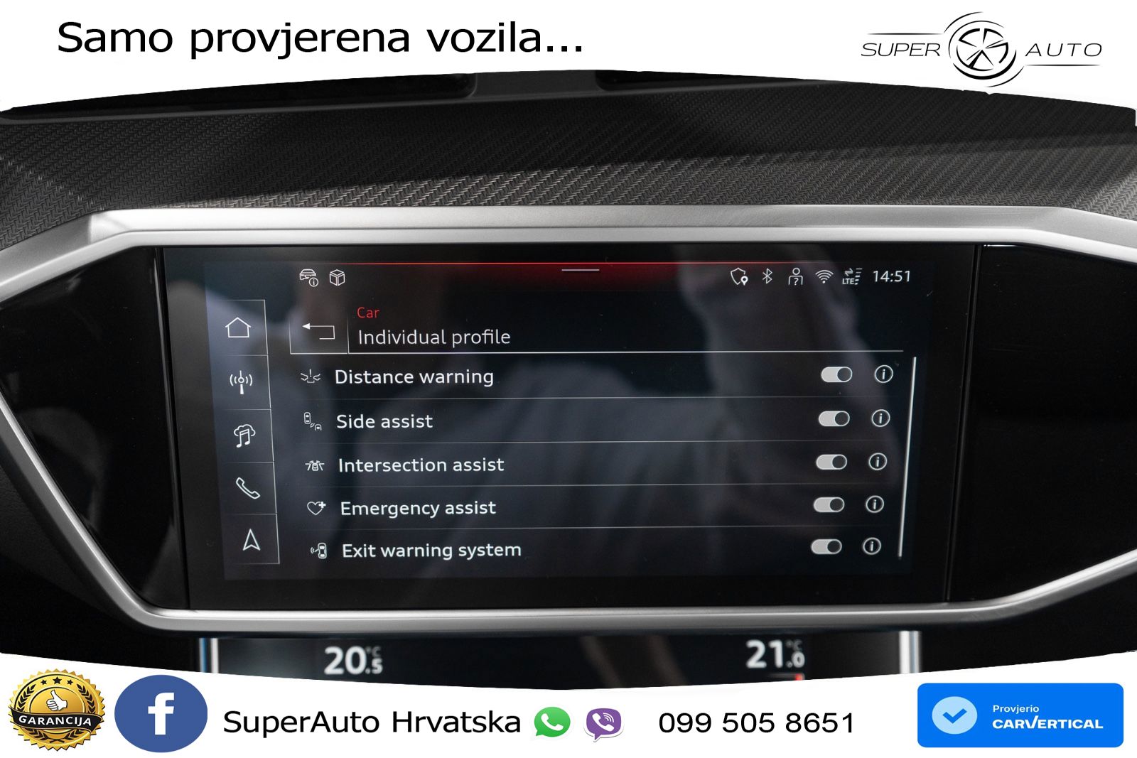 Audi RS6 Avant 4.0 TFSI V8 performance (630 KS)  quattro tiptronic ACC+GR SJED+360+PANO