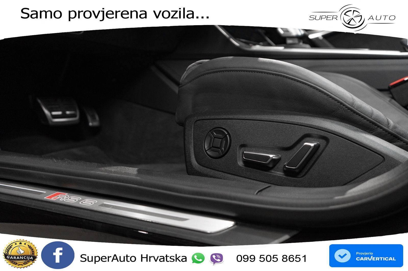 Audi RS6 Avant 4.0 TFSI V8 performance (630 KS)  quattro tiptronic ACC+GR SJED+360+PANO
