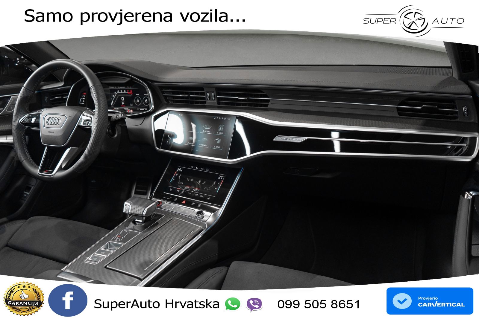 Audi RS6 Avant 4.0 TFSI V8 performance (630 KS)  quattro tiptronic ACC+GR SJED+360+PANO