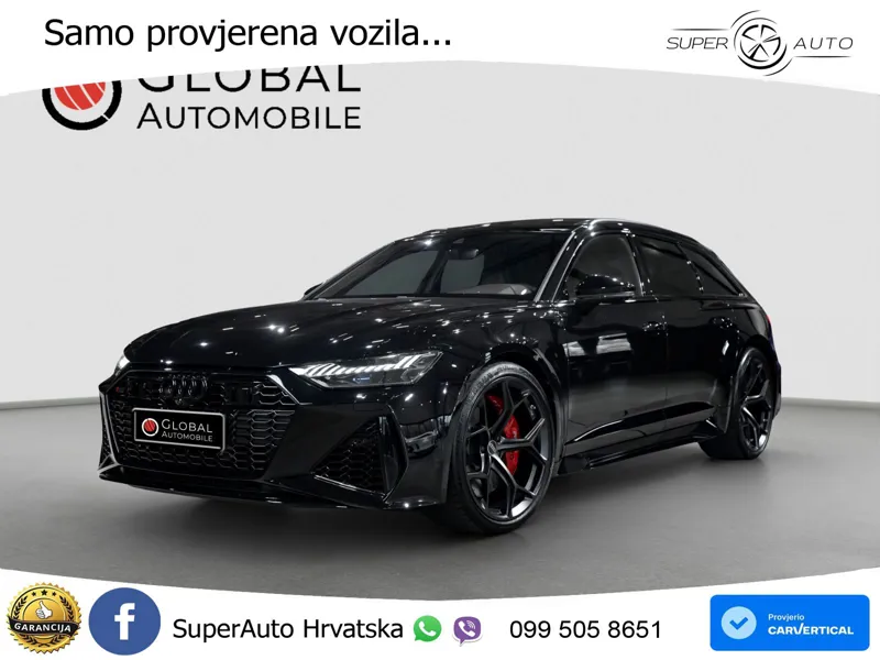 Audi RS6 Avant 4.0 TFSI V8 performance (630 KS)  quattro tiptronic ACC+GR SJED+360+PANO
