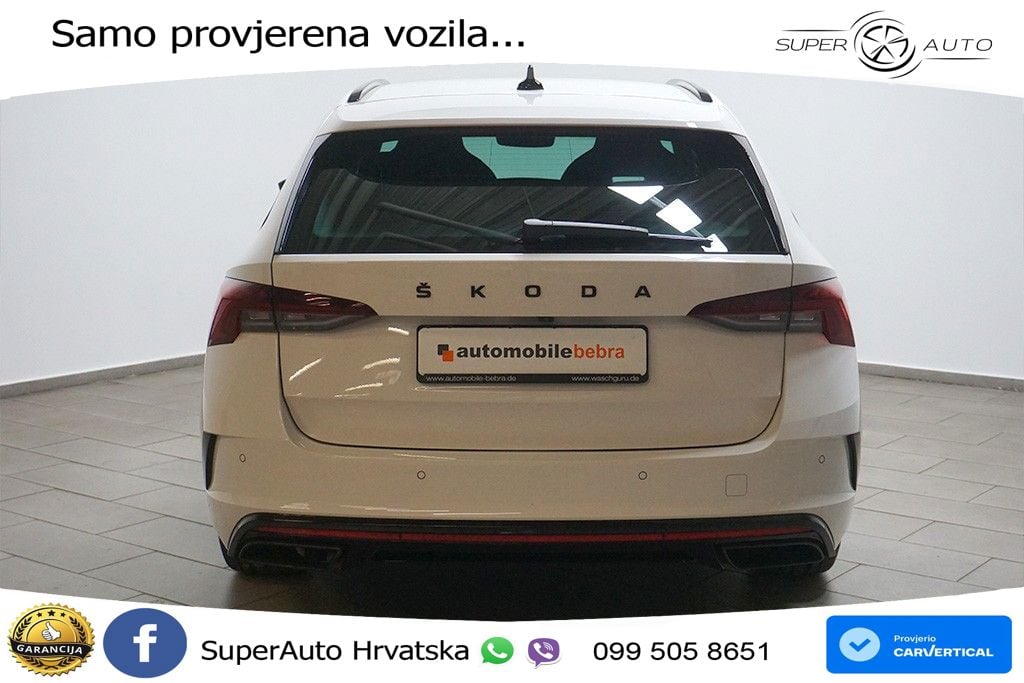 Škoda Octavia Combi RS 2.0 TDI (200 KS) 4x4 DSG LED+GR SJED+ACC
