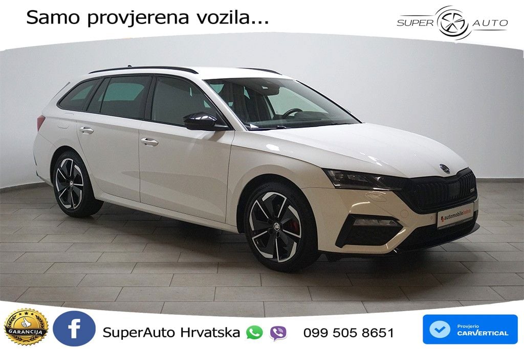 Škoda Octavia Combi RS 2.0 TDI (200 KS) 4x4 DSG LED+GR SJED+ACC