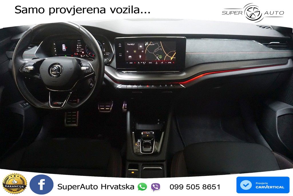 Škoda Octavia Combi RS 2.0 TDI (200 KS) 4x4 DSG LED+GR SJED+ACC