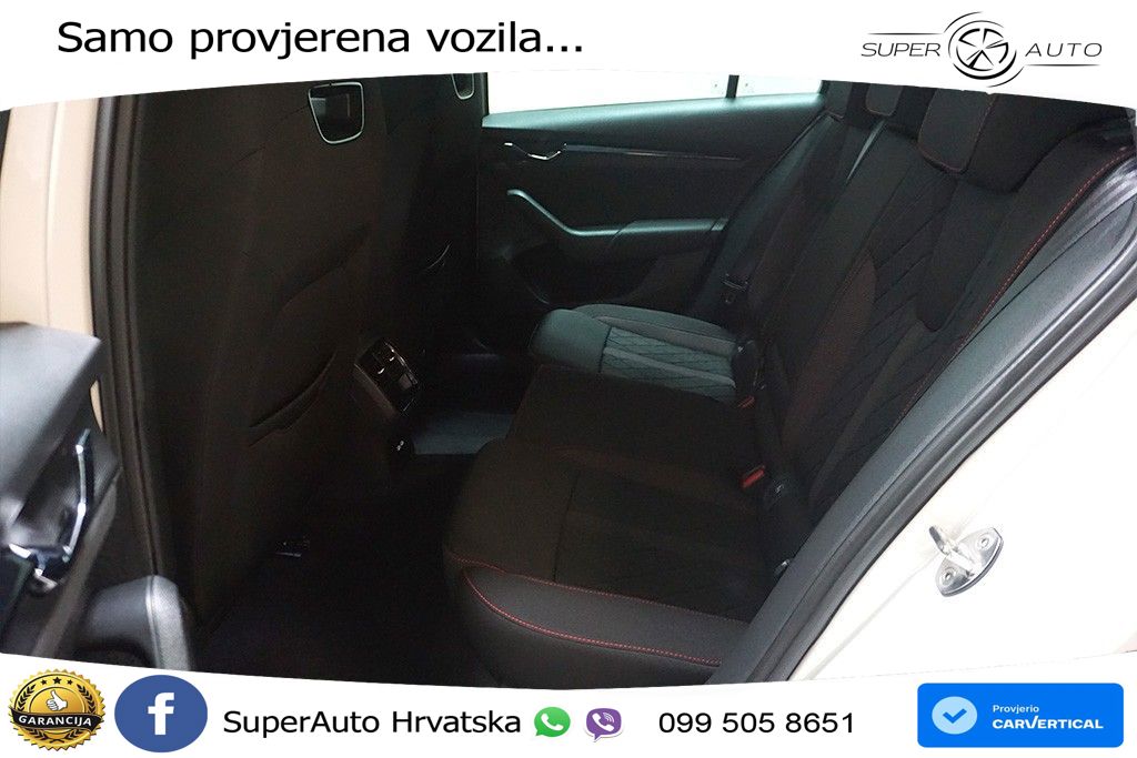 Škoda Octavia Combi RS 2.0 TDI (200 KS) 4x4 DSG LED+GR SJED+ACC