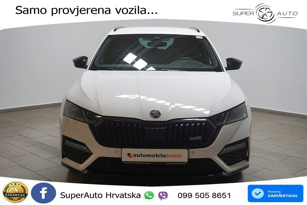 Škoda Octavia Combi RS 2.0 TDI (200 KS) 4x4 DSG LED+GR SJED+ACC