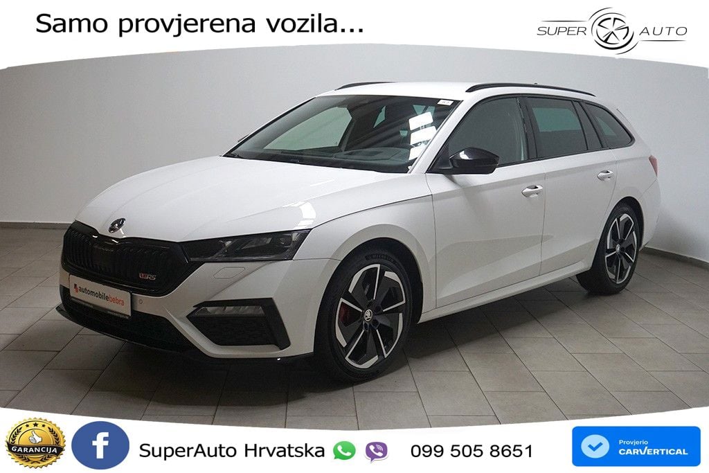 Škoda Octavia Combi RS 2.0 TDI (200 KS) 4x4 DSG LED+GR SJED+ACC