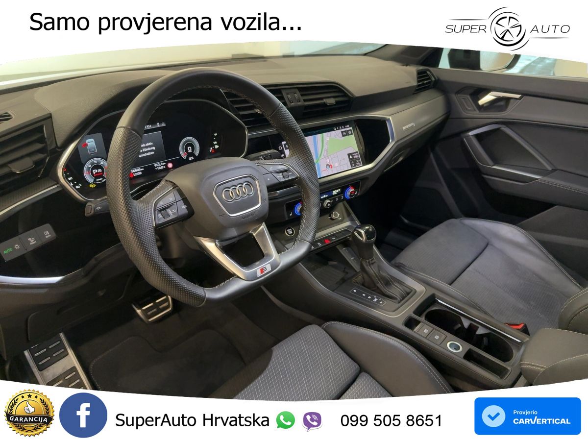 Audi Q3 Sportback 40 TDI (193 KS) quattro S tronic S line