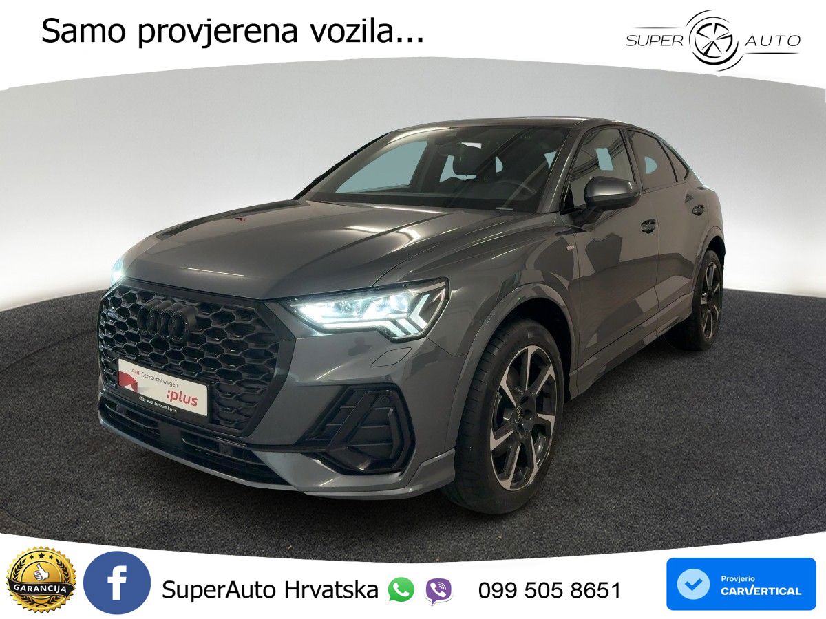 Audi Q3 Sportback 40 TDI (193 KS) quattro S tronic S line