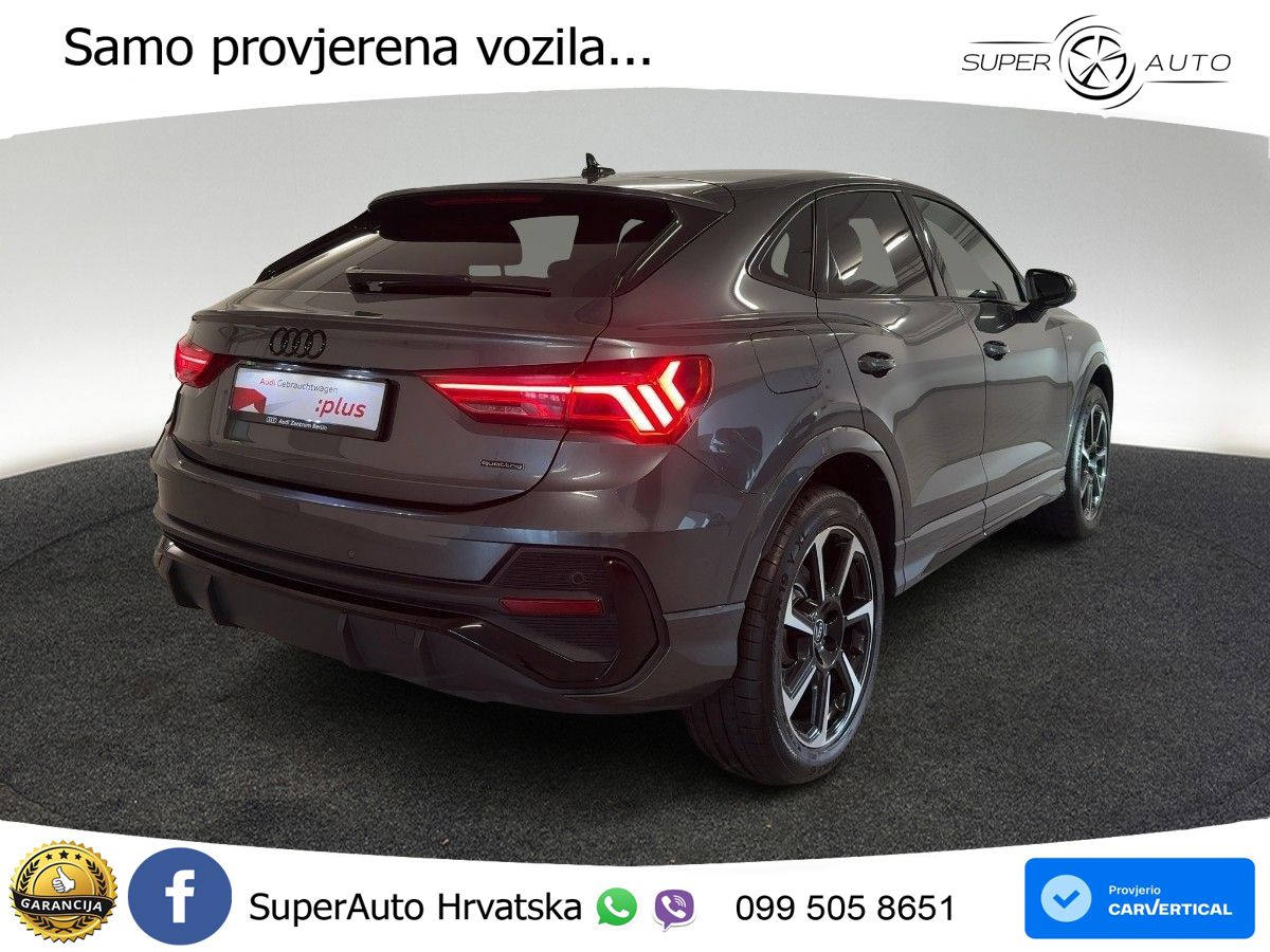 Audi Q3 Sportback 40 TDI (193 KS) quattro S tronic S line