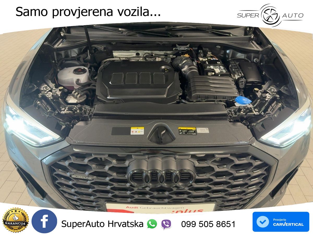 Audi Q3 Sportback 40 TDI (193 KS) quattro S tronic S line