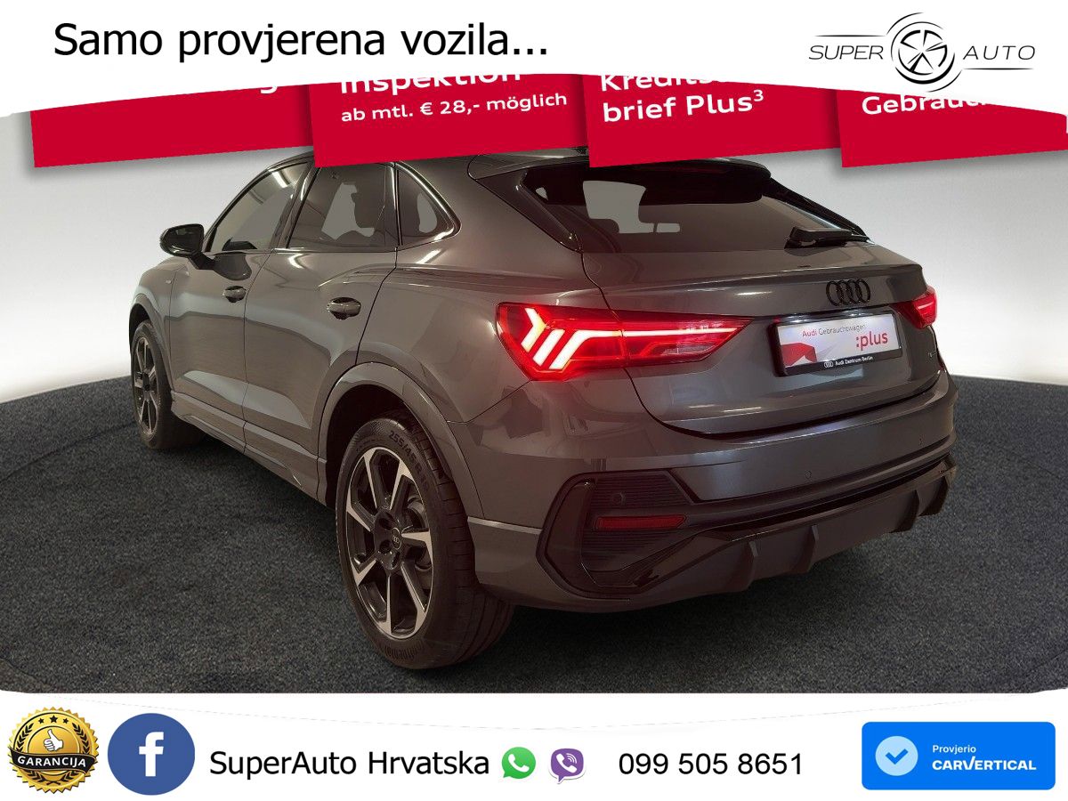 Audi Q3 Sportback 40 TDI (193 KS) quattro S tronic S line