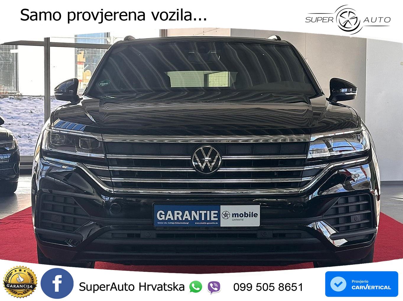 Volkswagen Touareg 3.0 V6 TDI (231 KS) 4MOTION Tiptronic ZRAČNI+ACC+GR SJED+KAM+PANO