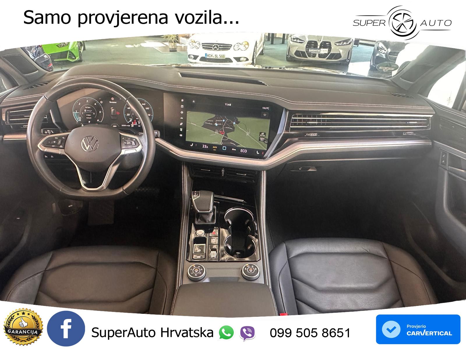 Volkswagen Touareg 3.0 V6 TDI (231 KS) 4MOTION Tiptronic ZRAČNI+ACC+GR SJED+KAM+PANO