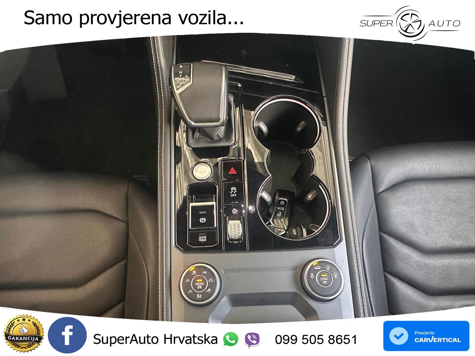 Volkswagen Touareg 3.0 V6 TDI (231 KS) 4MOTION Tiptronic ZRAČNI+ACC+GR SJED+KAM+PANO