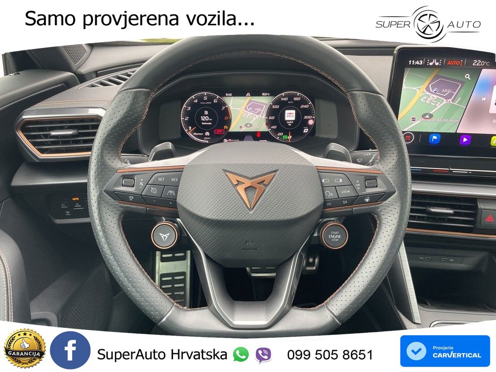 Cupra Formentor VZ5 2.5 TSI (390 KS) 4Drive DSG LED+GR SJED+ACC