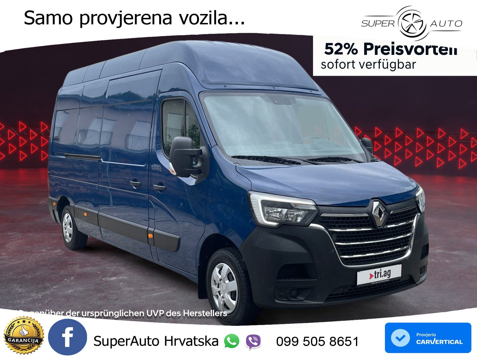 Renault Master Kastenwagen FWD Kasten KOMFORT L3H3 3,5t 179 KS