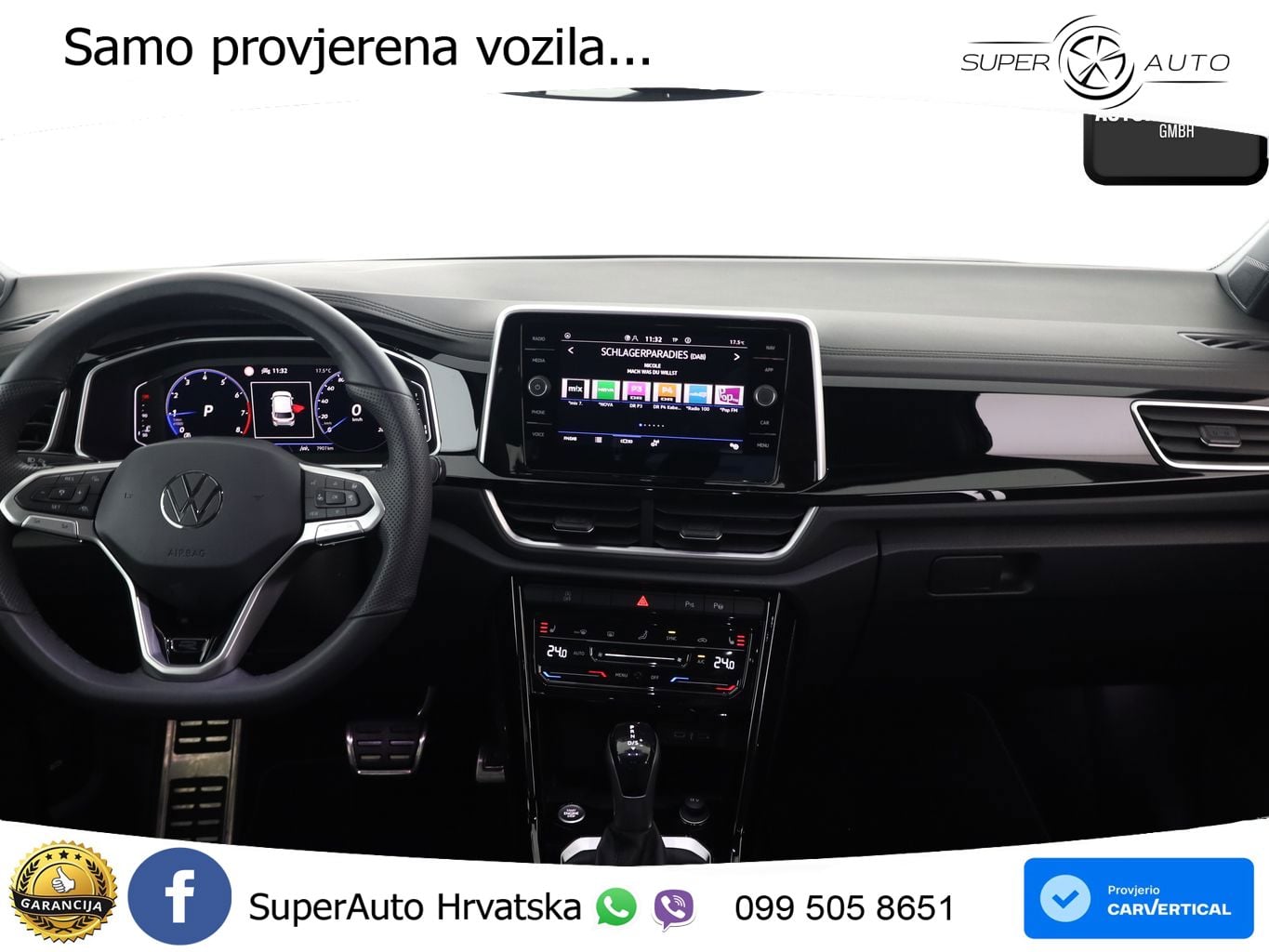 Volkswagen T-Roc 1.5 TSI (150 KS) DSG R-Line LED+GR SJED+ACC