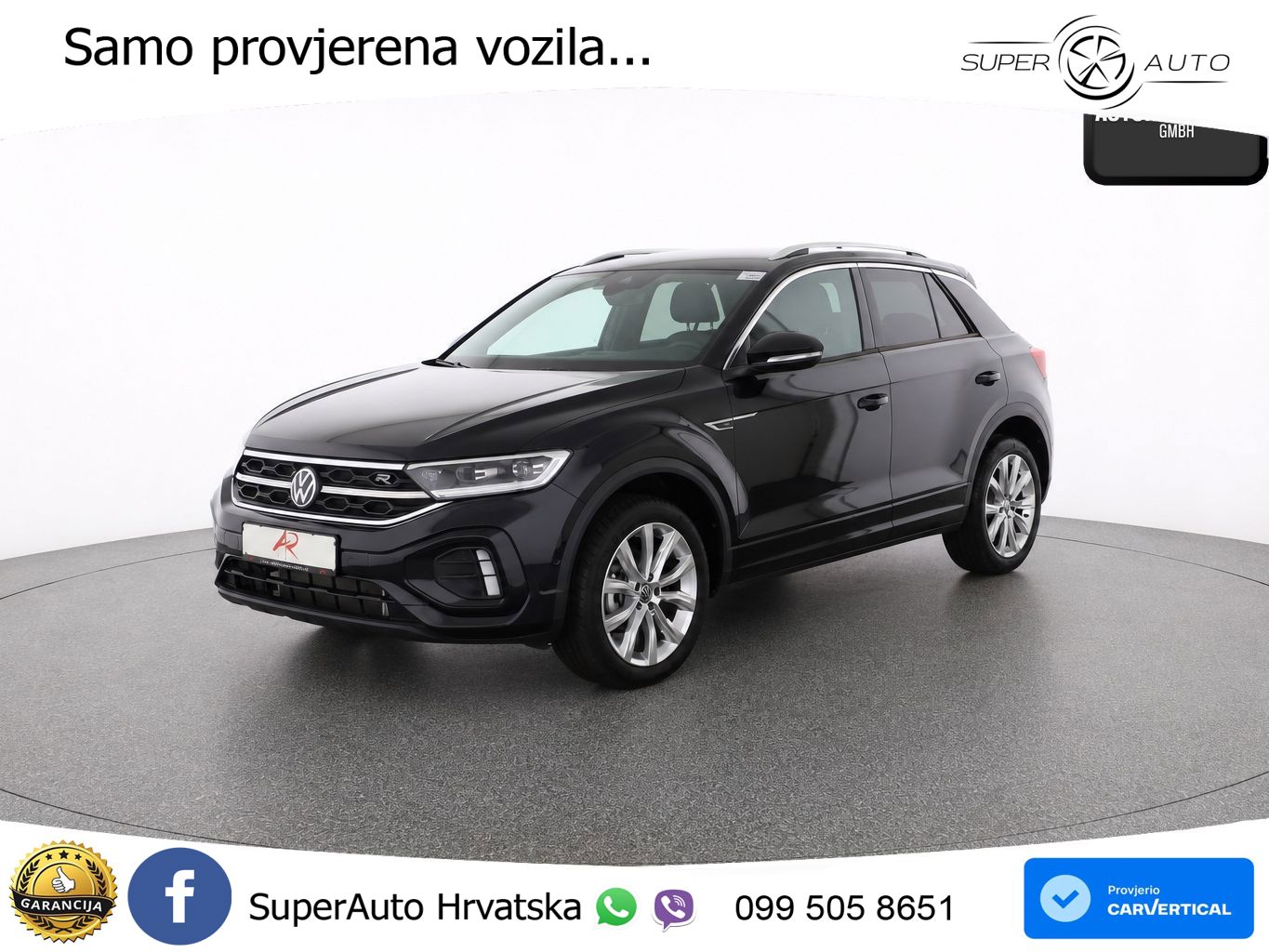 Volkswagen T-Roc 1.5 TSI (150 KS) DSG R-Line LED+GR SJED+ACC