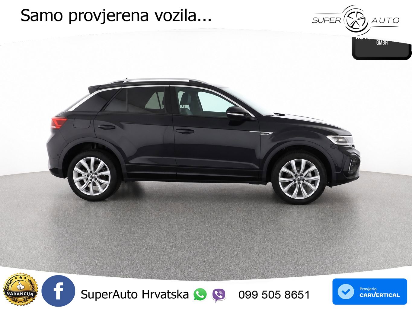 Volkswagen T-Roc 1.5 TSI (150 KS) DSG R-Line LED+GR SJED+ACC