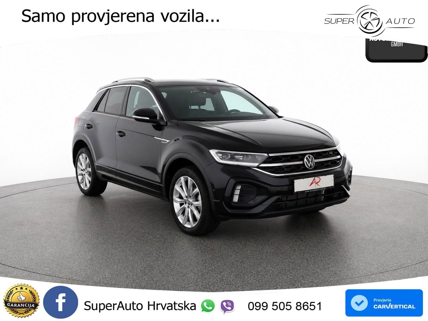 Volkswagen T-Roc 1.5 TSI (150 KS) DSG R-Line LED+GR SJED+ACC