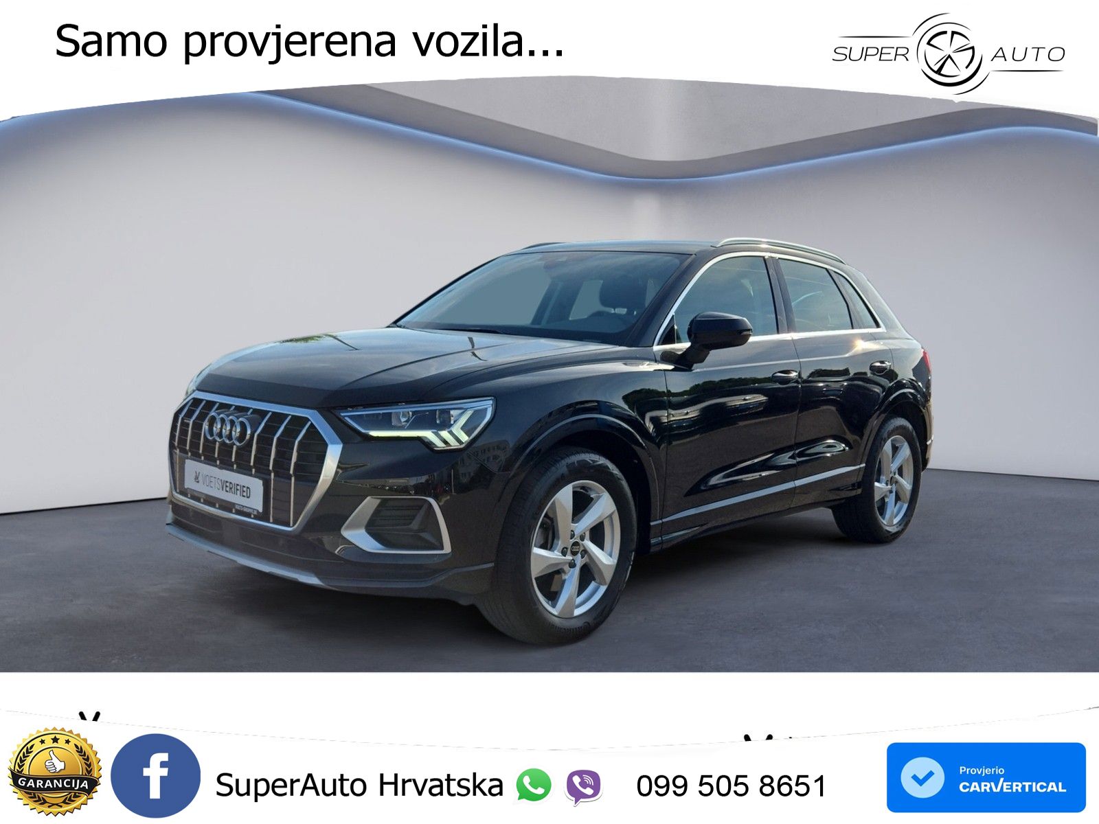 Audi Q3 40 TFSI (190 KS) quattro S tronic advanced LED+GR SJED+ACC