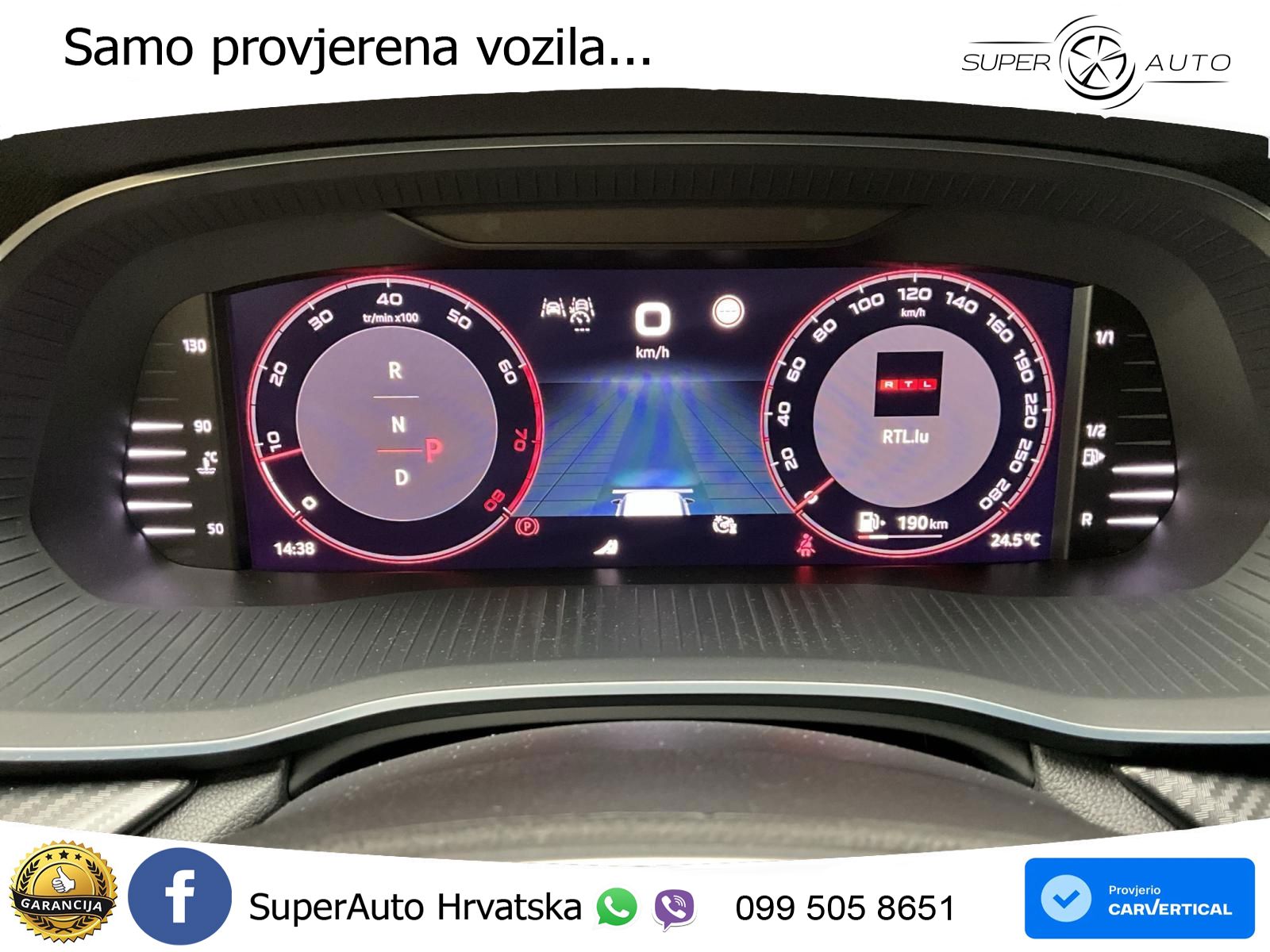 Škoda Octavia Combi RS 2.0 TSI (265 KS) DSG