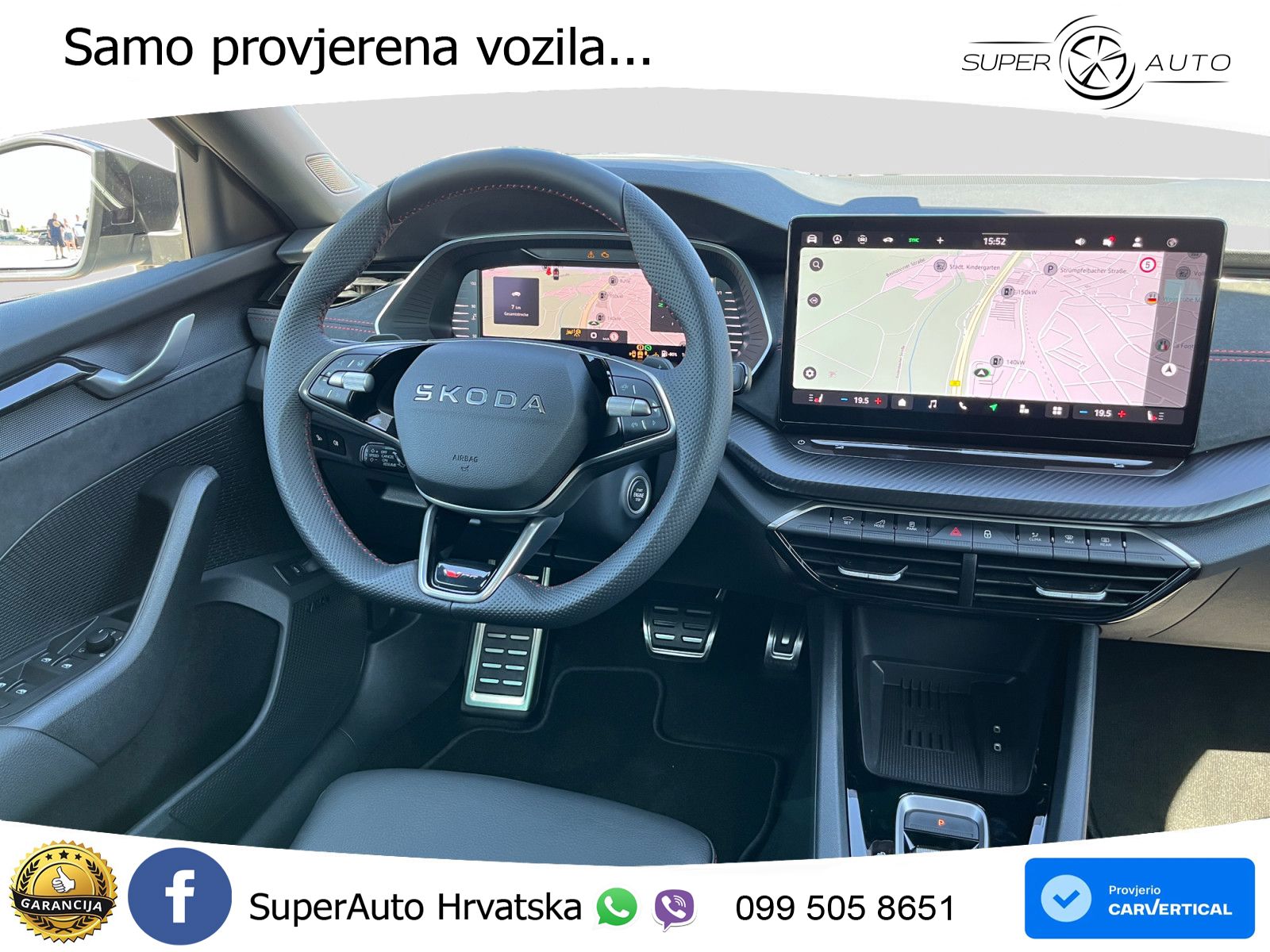 Škoda Octavia Combi RS 2.0 TSI (265 KS) DSG LED+GR SJED+ACC