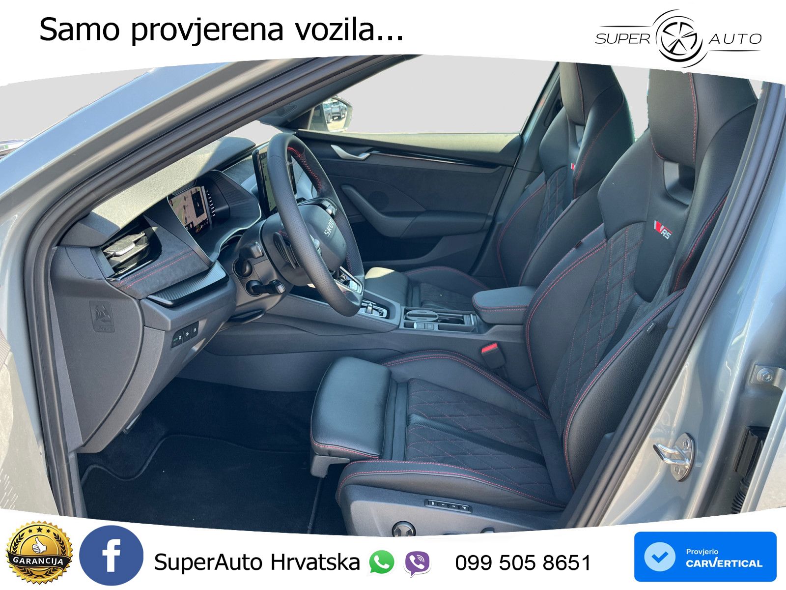 Škoda Octavia Combi RS 2.0 TSI (265 KS) DSG LED+GR SJED+ACC