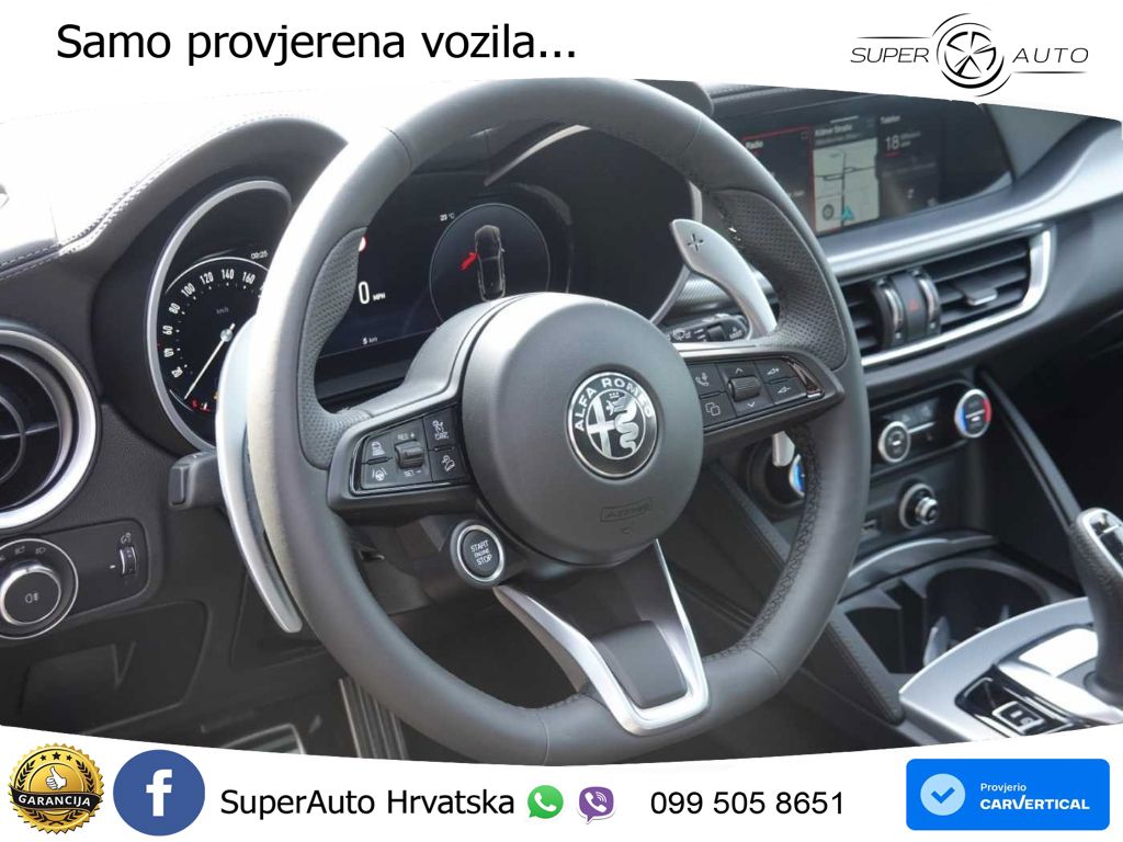 Alfa Romeo Stelvio 2.2 MultiJet II (210 KS) Q4 Automatic LED+GR SJED+ACC