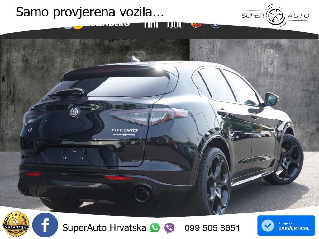 Alfa Romeo Stelvio 2.2 MultiJet II (210 KS) Q4 Automatic LED+GR SJED+ACC