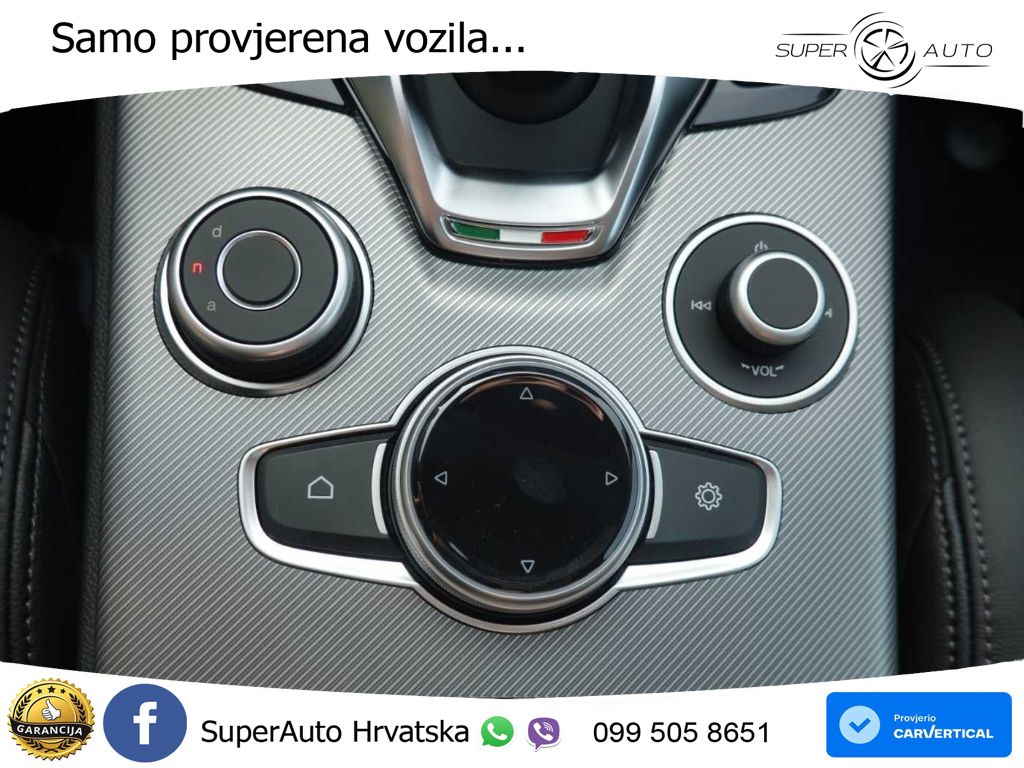 Alfa Romeo Stelvio 2.2 MultiJet II (210 KS) Q4 Automatic LED+GR SJED+ACC