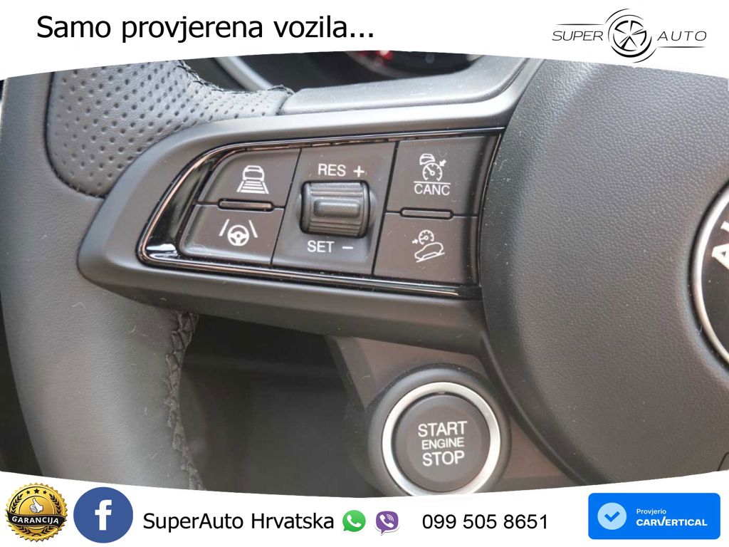 Alfa Romeo Stelvio 2.2 MultiJet II (210 KS) Q4 Automatic LED+GR SJED+ACC