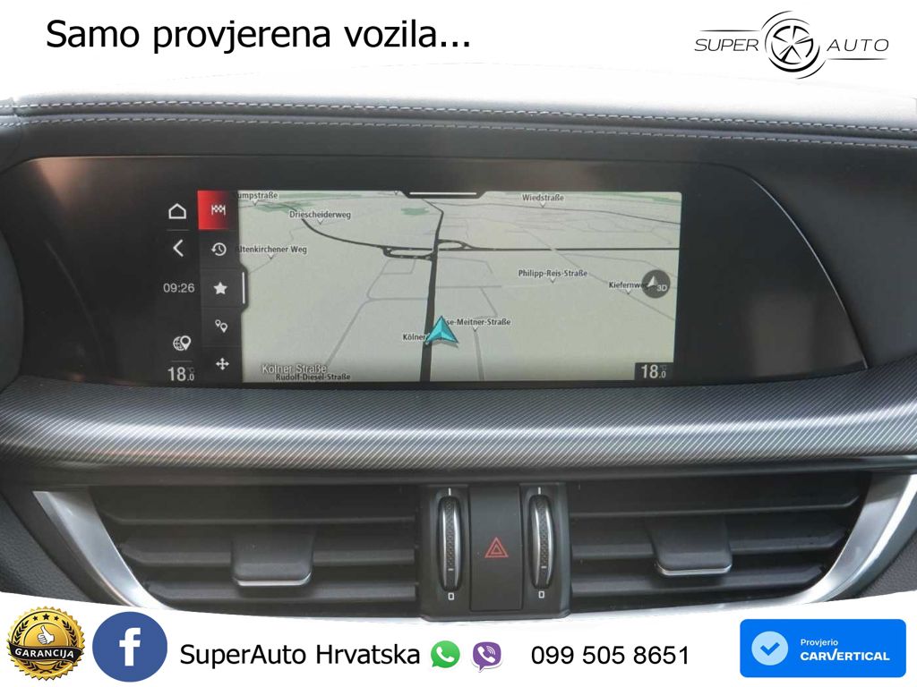 Alfa Romeo Stelvio 2.2 MultiJet II (210 KS) Q4 Automatic LED+GR SJED+ACC