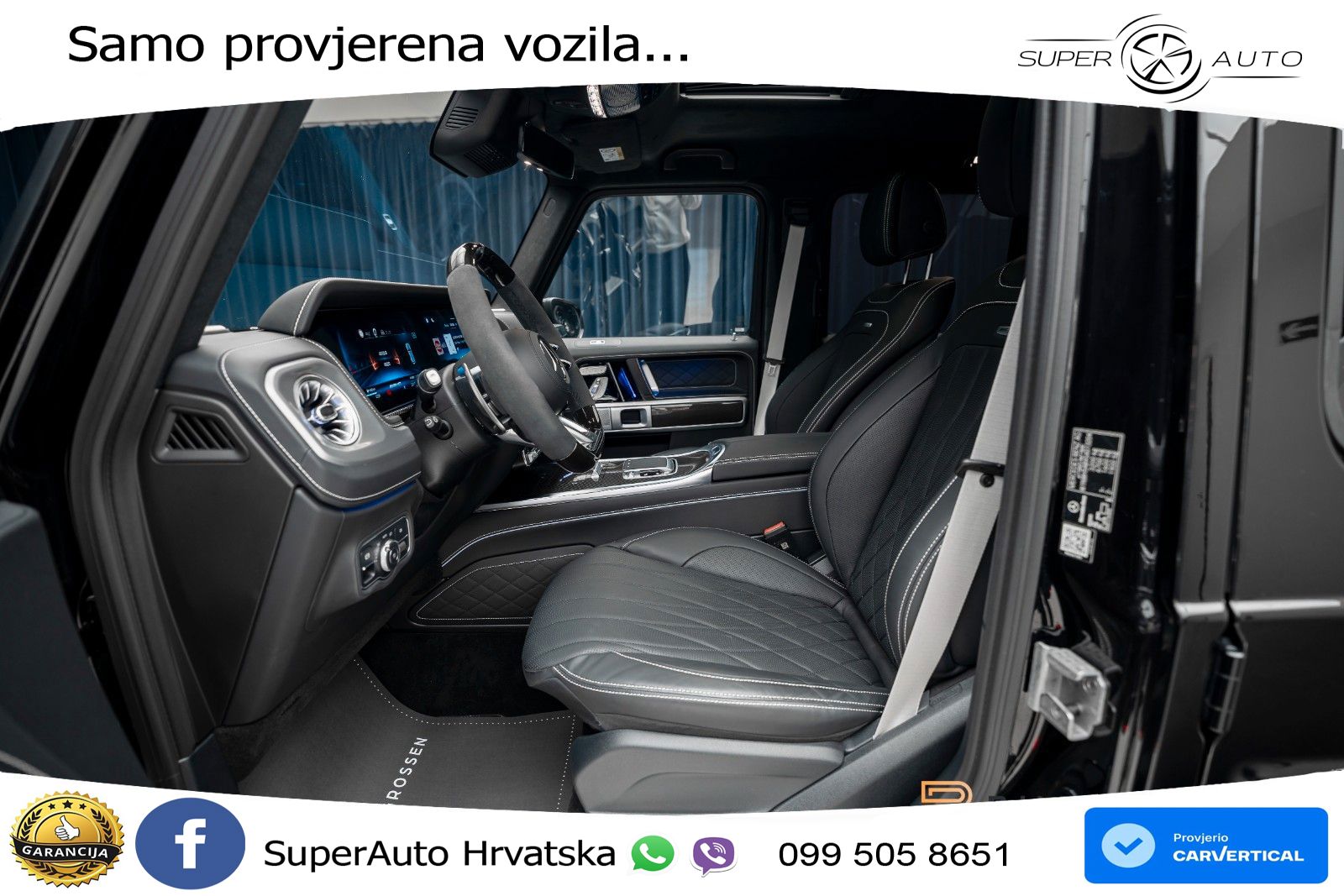 Mercedes AMG G 63 Long V8 (585 KS) 4MATIC 9G-TRONIC AMG SPEEDSHIFT TCT Superior LED+GR SJED+ACC