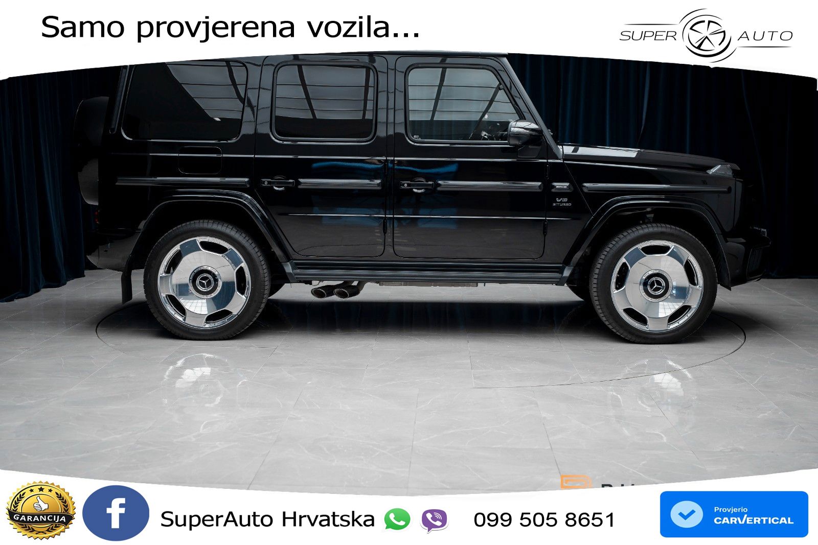 Mercedes AMG G 63 Long V8 (585 KS) 4MATIC 9G-TRONIC AMG SPEEDSHIFT TCT Superior LED+GR SJED+ACC