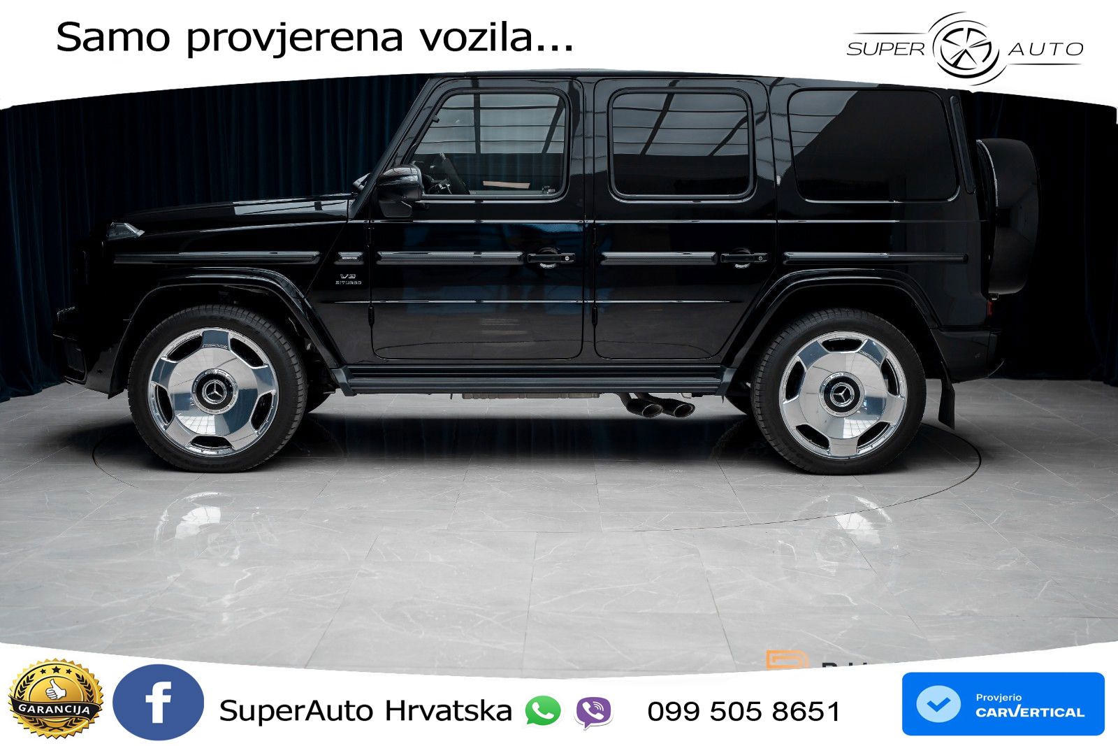 Mercedes AMG G 63 Long V8 (585 KS) 4MATIC 9G-TRONIC AMG SPEEDSHIFT TCT Superior LED+GR SJED+ACC
