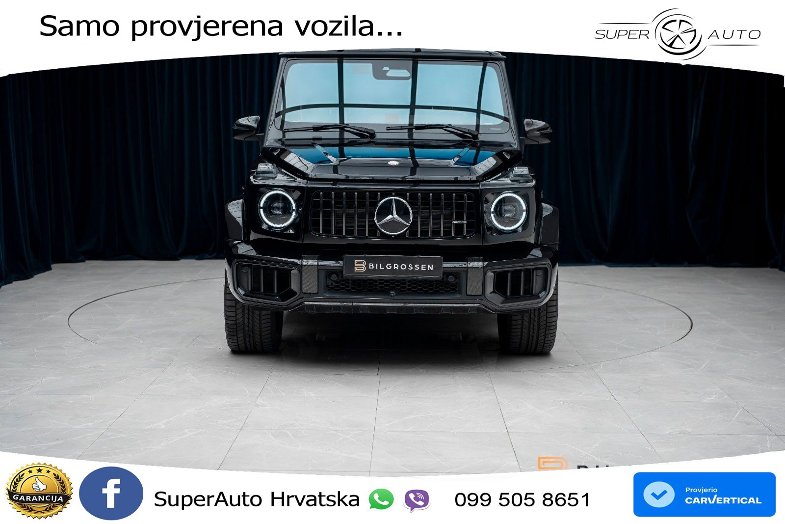 Mercedes AMG G 63 Long V8 (585 KS) 4MATIC 9G-TRONIC AMG SPEEDSHIFT TCT Superior LED+GR SJED+ACC