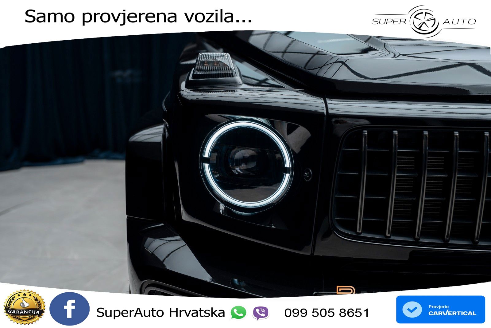 Mercedes AMG G 63 Long V8 (585 KS) 4MATIC 9G-TRONIC AMG SPEEDSHIFT TCT Superior LED+GR SJED+ACC