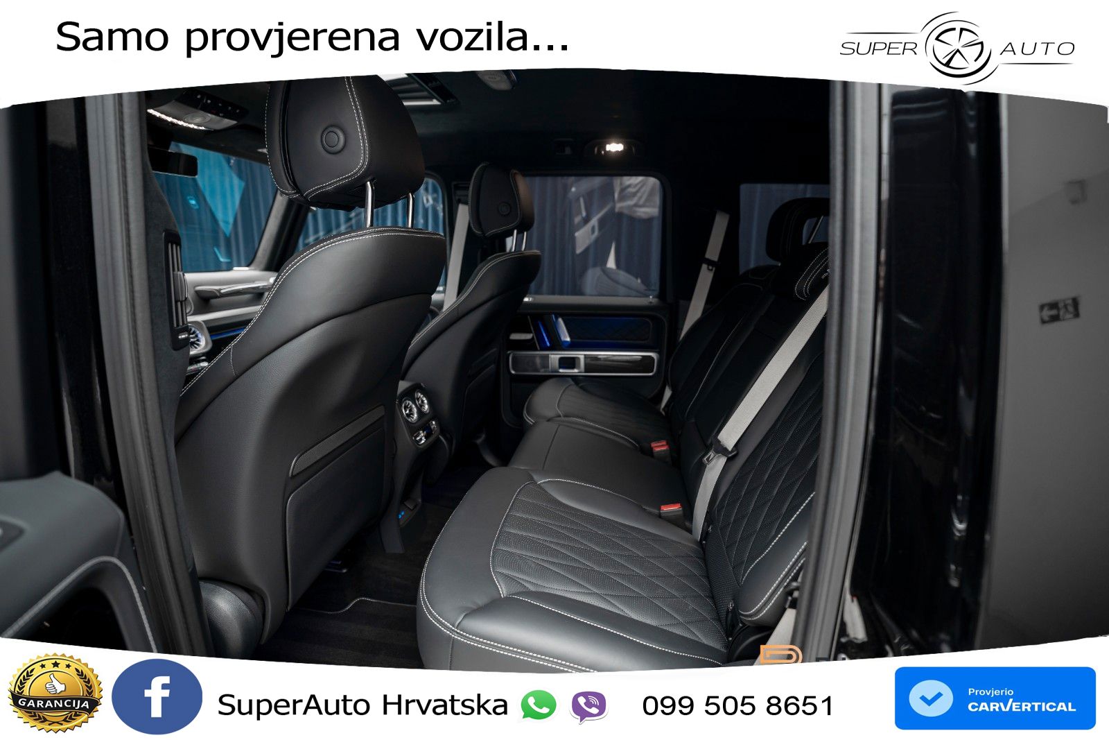 Mercedes AMG G 63 Long V8 (585 KS) 4MATIC 9G-TRONIC AMG SPEEDSHIFT TCT Superior LED+GR SJED+ACC