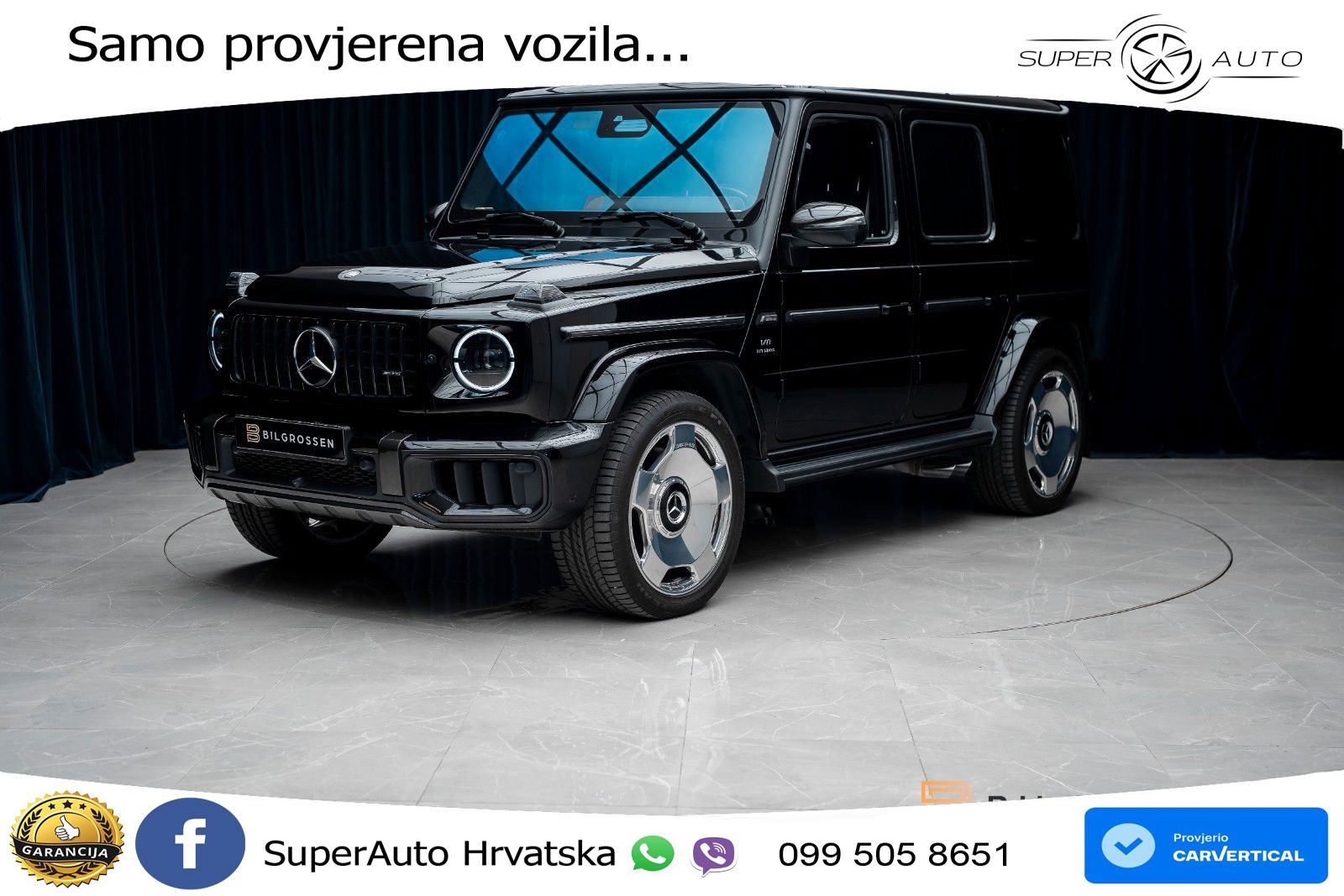 Mercedes AMG G 63 Long V8 (585 KS) 4MATIC 9G-TRONIC AMG SPEEDSHIFT TCT Superior LED+GR SJED+ACC