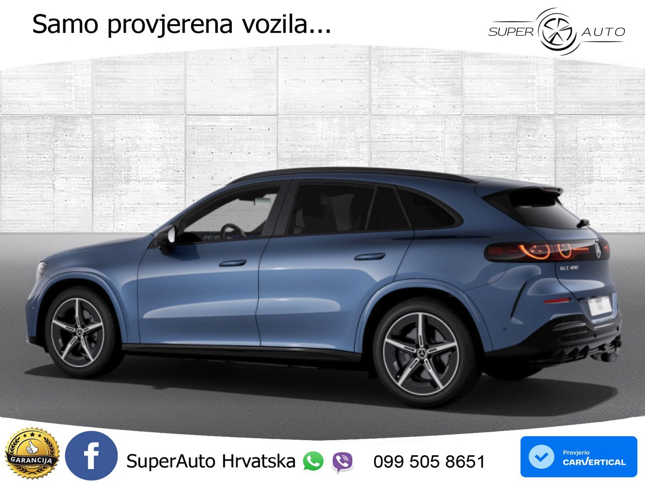 Mercedes GLC 400 94 kWh (489 KS) 4MATIC EQ Technology AMG LED+GR SJED+ACC