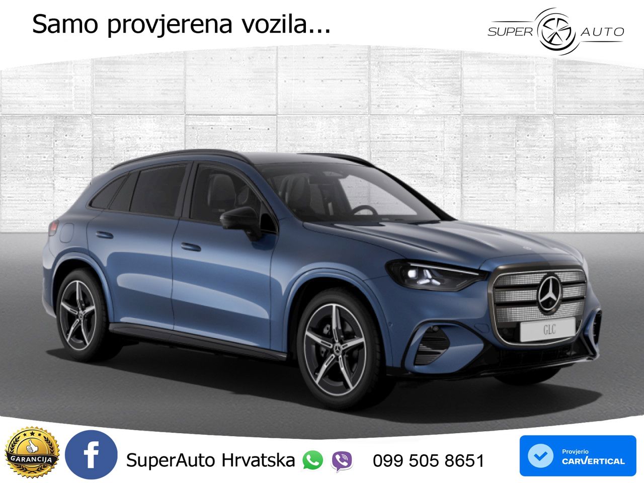 Mercedes GLC 400 94 kWh (489 KS) 4MATIC EQ Technology AMG LED+GR SJED+ACC