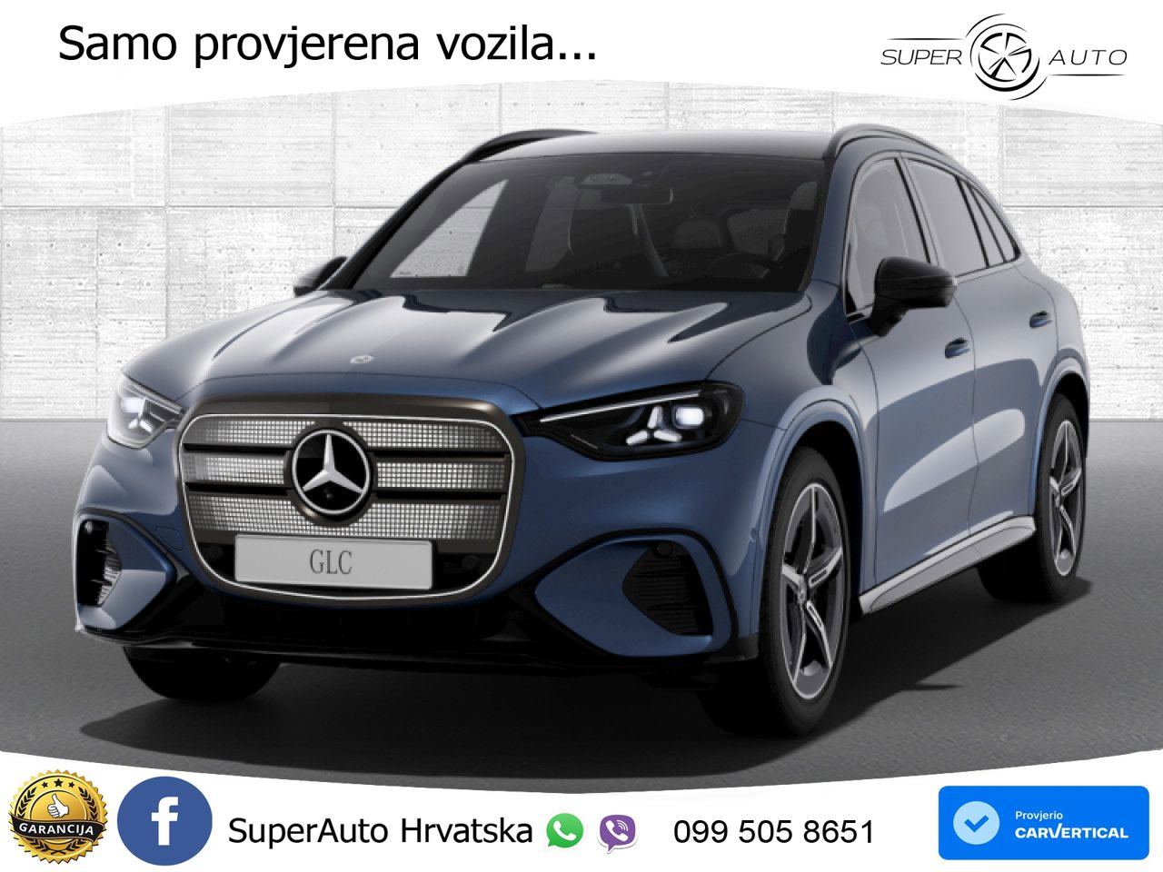 Mercedes GLC 400 94 kWh (489 KS) 4MATIC EQ Technology AMG LED+GR SJED+ACC