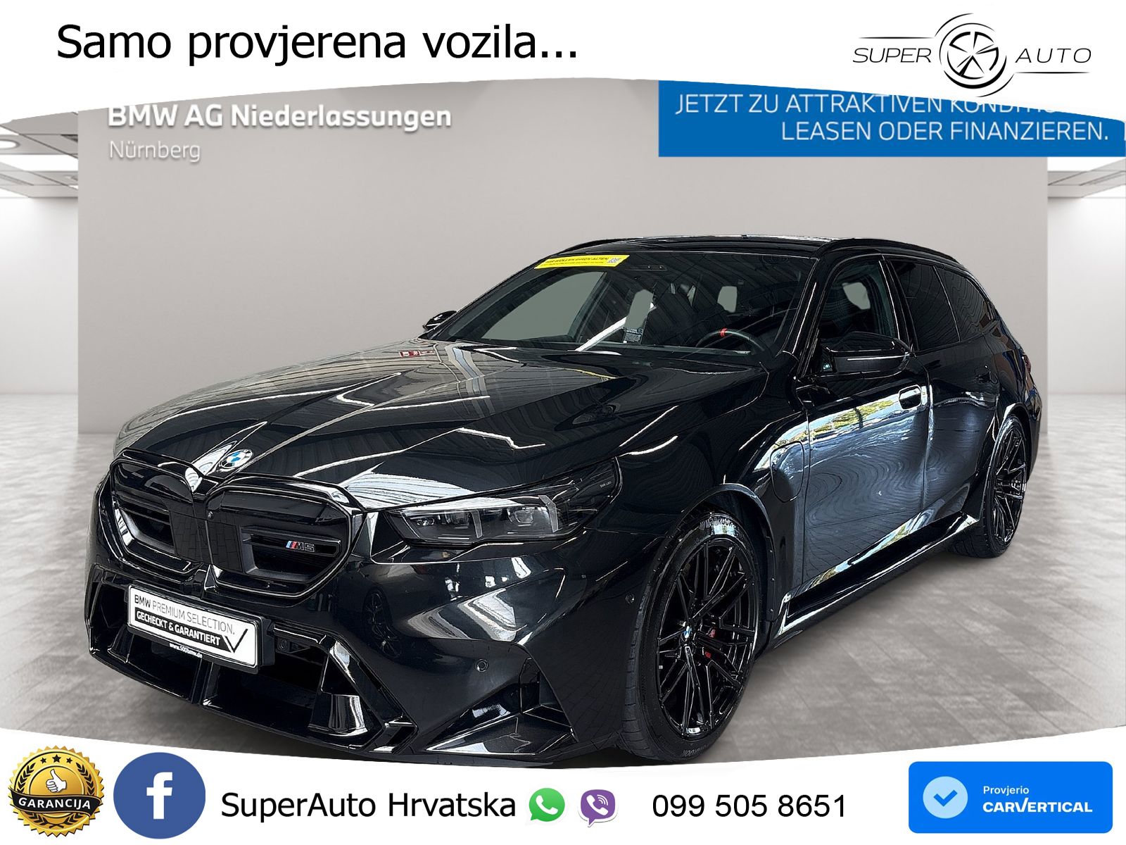 BMW M5 Touring 4.4 V8 (727 KS) xDrive Steptronic LED+GR SJED+ACC