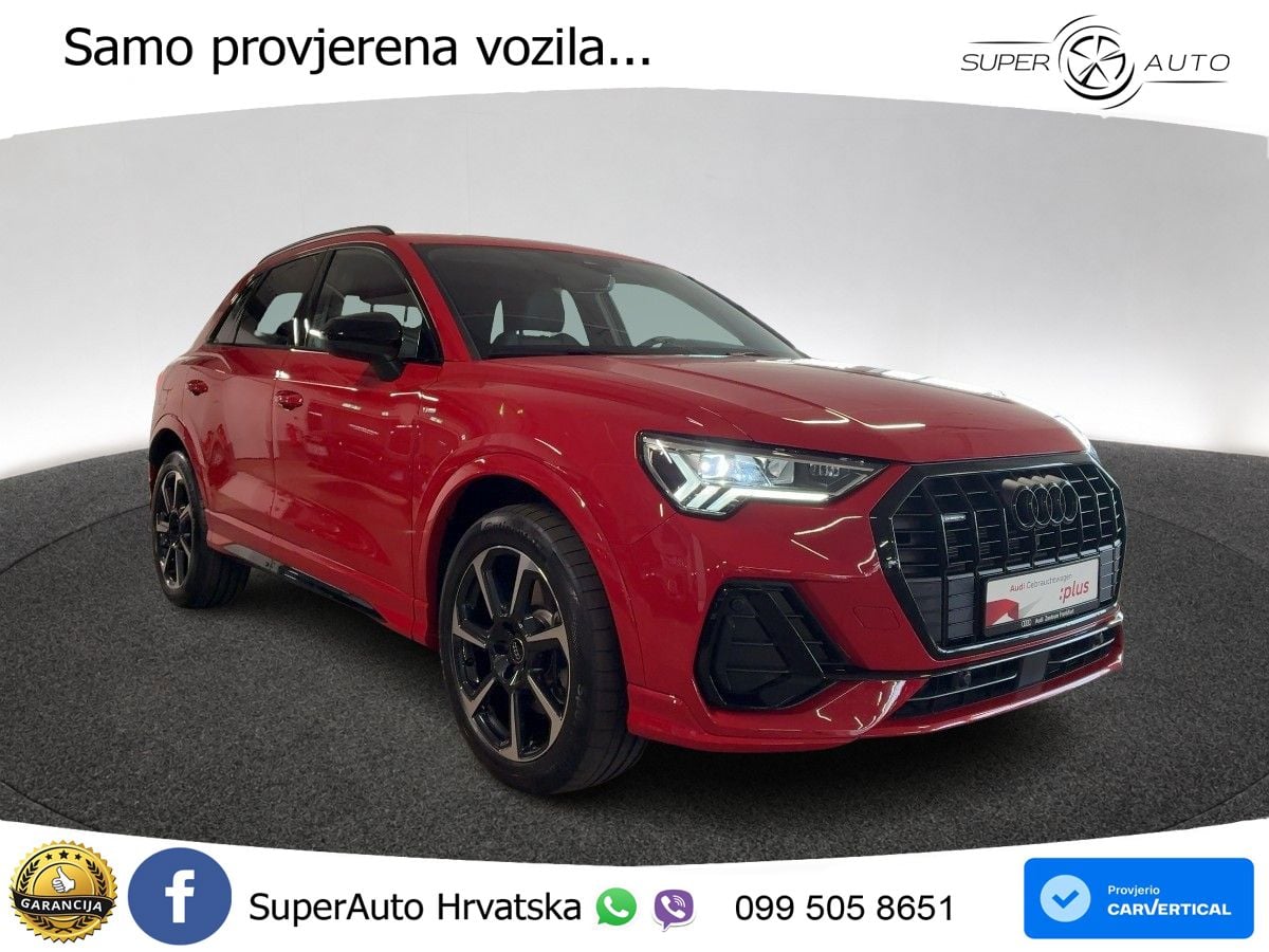 Audi Q3 40 TDI (193 KS) quattro S tronic S line LED+GR SJED+ACC