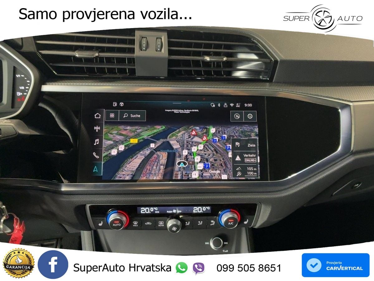 Audi Q3 40 TDI (193 KS) quattro S tronic S line LED+GR SJED+ACC