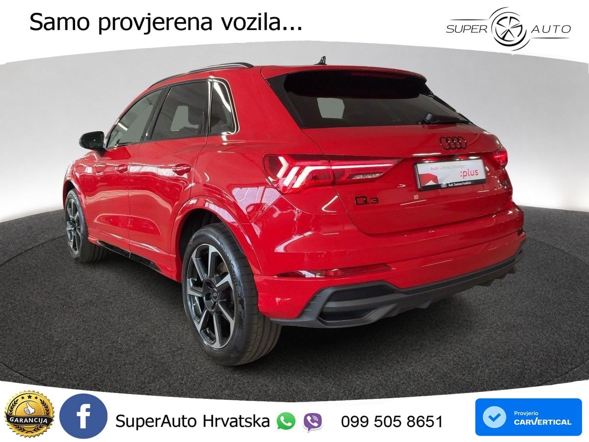 Audi Q3 40 TDI (193 KS) quattro S tronic S line LED+GR SJED+ACC