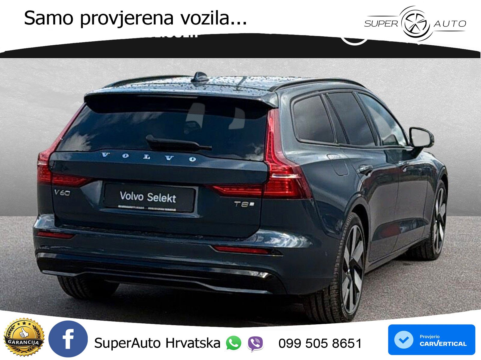 Volvo V60 2.0 T8 AWD Geartronic LED+GR SJED+ACC