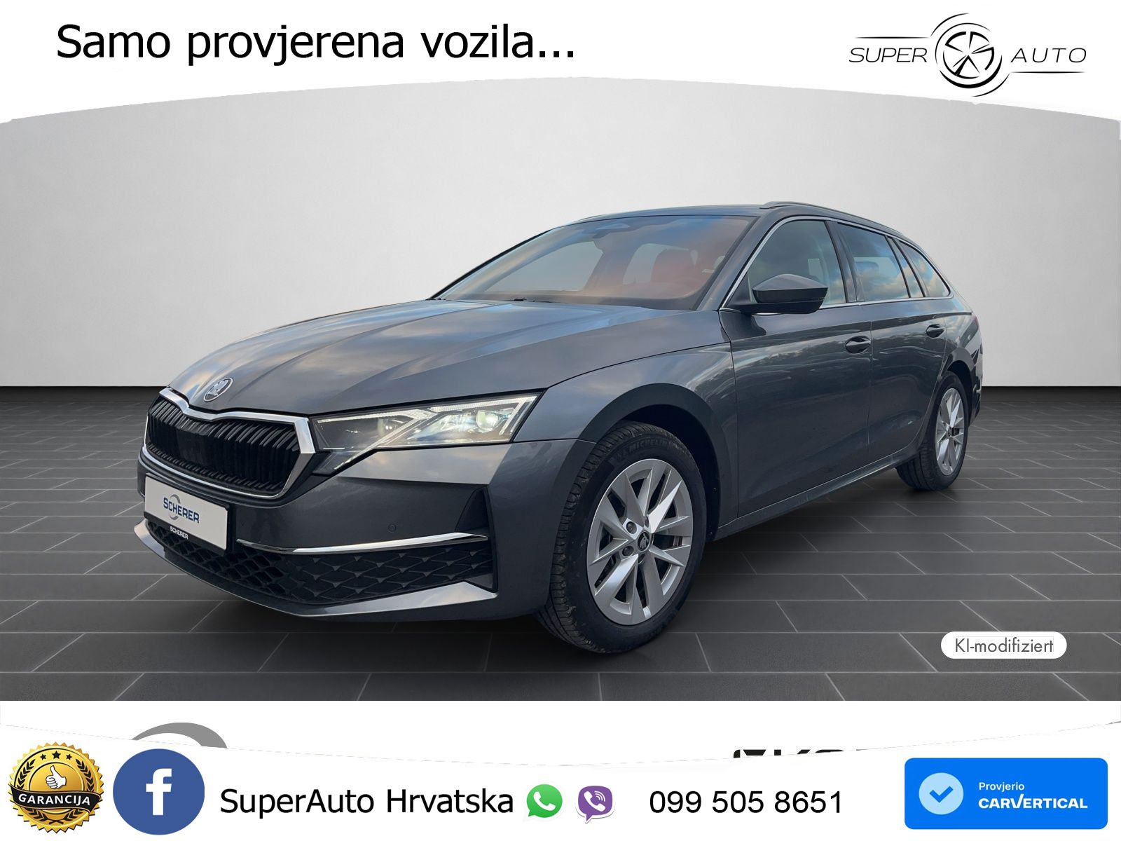 Škoda Octavia Combi 1.5 TSI (150 KS) DSG Selection LED+GR SJED+ACC